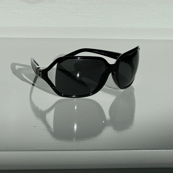 Vintage Dolce & Gabbana Women\'s Sunglass Frames Only & Case DG 6003-B Black Rare main image 15